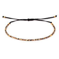 Pulseras de Amistad Hechas a Mano Cuerda Delgada con Cuentas Miyuki para Mujeres Hombres - details 5
