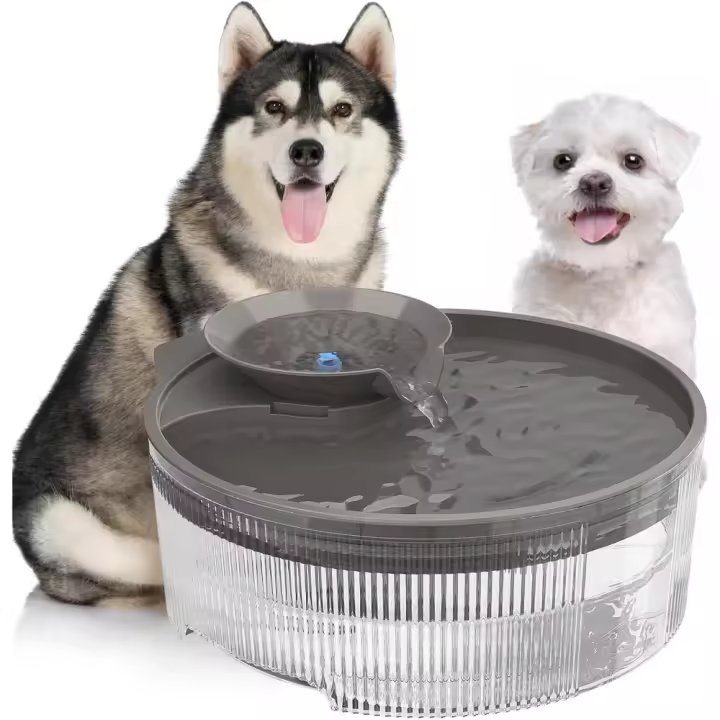 Fuente de Agua Automática para Mascotas 5L Diseño Visual Adecuado para Gatos, Perros, Terriers - 1