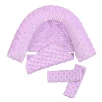 Almohada de Color caramelo, asiento de coche anticabeza, protección del cuello, almohada de soporte para la cabeza del bebé, cojín para reposacabezas infantil, soporte para la cabeza para dormir - details 5