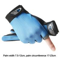 Guantes de pesca cómodos para deportes al aire libre, equipo de ciclismo de Fitness, guantes de medio dedo, guantes de ciclismo para conducir, guantes de pesca - details 3