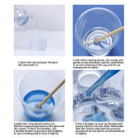 Adhesivo de resina epoxi transparente, pegamento Manual superclaro para manualidades, joyería hecha a mano - details 6