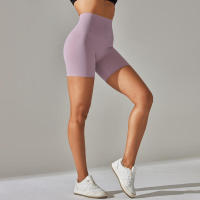 Ness Pantalones cortos deportivos para mujer, pantalones cortos de secado rápido para ciclismo y yoga, 31 colores - details 25