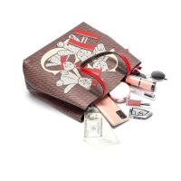 Mochila de Viaje Retro Clásica Leten Patrón de Oso de Dibujos Animados Gran Capacidad - details 8