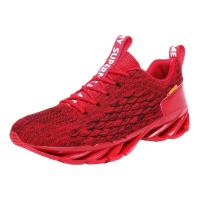 Zapatos de hombre con diseño de escamas de pescado, primavera 2025, nuevos zapatos de gimnasio de malla tejida voladora, zapatos deportivos transpirables, zapatos para correr - details 1