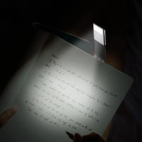Portable LED Reading Book Light With Detachable Flexible Clip USB Rechargeable Lamp For Kindle eBook Readers - details 1