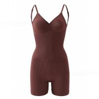 Fajas sin espalda sin costuras, moldeador corporal suave y simple con control abdominal, ropa interior y fajas - details 1