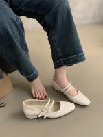 Zapatos Mary Jane de tacón en bloque para desplazamientos suaves estilo hada francesa - details 5