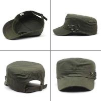Para Unisex Retro Color puro sombrero para personas mayores sombrero de abuelo algodón protector solar sombrero deportivo gorra plana gorra de mujer gorra de hombre - details 0