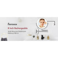 Wall Mounted Lighted Makeup Mirror