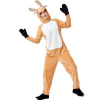 Disfraces de venado para Halloween, trajes de una pieza, adecuados para actuaciones en el escenario, ropa de padres e hijos - details 7