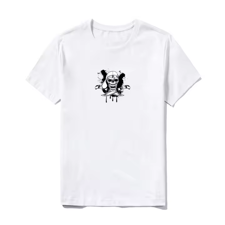 Camiseta Gráfica de Algodón Unisex Suave, Transpirable, Duradera Corte Clásico para Uso Diario - 1