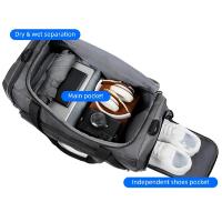 Bolsa de Deporte y Fitness de Gran Capacidad para Viajes Senderismo Gimnasio Bolso a Mano para Zapatos Bolsillo Secado Líquido Separación Entrenamiento Bolsa Cruzada - details 3