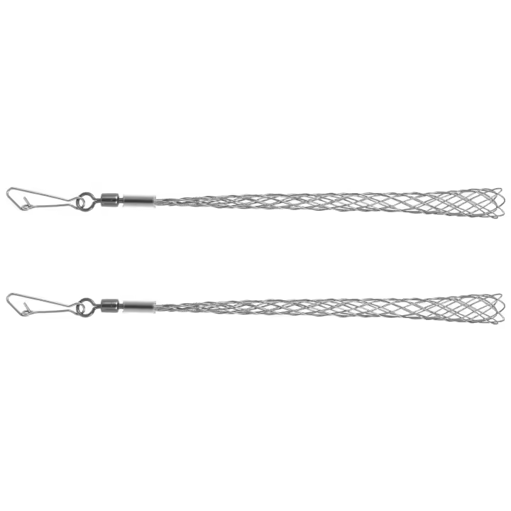 Empuñadura de alambre extractor, herramientas de electricista, red de Cable de acero inoxidable, empuñaduras eléctricas antideslizantes, 2 uds. - 1
