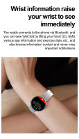 Reloj inteligente VL41 PRO, dispositivo con Control de voz, modo de recordatorio, desbloqueo de contraseña, Pantalla AMOLED, novedad de 2024 - details 16