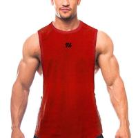 Muscle Guys Summer Fashion Mesh Quick Dry Vest Mens Gym Clothing Bodybuilding Fitness Tank Top Sleeveless Shirt Workout Singlets - details 8