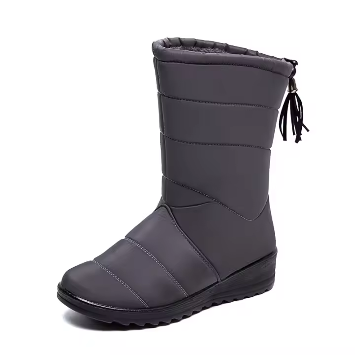 Botas de nieve para hombre y mujer, botines clásicos con forro de piel, suela antideslizante, ligeros, cómodos y cálidos, para invierno y exteriores - 1