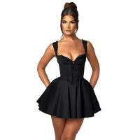 Nueva Moda Primavera 2025 Vestido de Ballet con Espalda Alta y Cuello en V - details 16