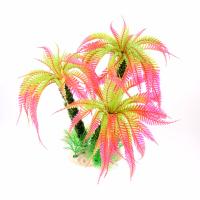 Plantas artificiales de simulación para decoración de Acuario, adorno de malas hierbas acuáticas, hierba para pecera, 1 unidad - details 2