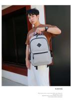 Mochila impermeable para hombre, morral de negocios para oficina, con carga USB, de 15,6 pulgadas, informal, escolar - details 12