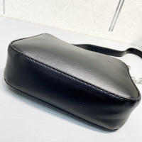 Bolso pequeño para mujer, moda Retro, Color sólido, cuero PU, hombro, axila, informal, Hobos, bolso de día - details 13