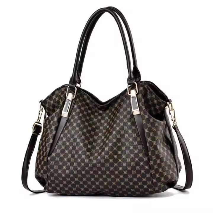 Mochila Messenger de Hombro Casual de Alta Gama Leten Patrón Paisley Lining de Cuero - 1