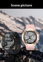 Reloj inteligente con GPS para hombre y mujer, pulsera con pantalla Ultra HD de 1.45 pulgadas, brújula integrada con GPS y, para hacer/recibir llamadas telefónicas, batería de 650 mAh, 2025 - details 23