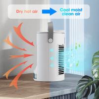 Aire Acondicionado portátil 4 en 1, ventilador con humidificador y filtro para dormitorio, oficina y exteriores - details 2
