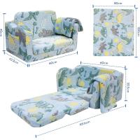 Sillón infantil, mini sofá para la habitación de los niños, elegante sofá de juego para niñas y niños - details 2