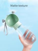 Taza de agua saliente para perro, botella de agua portátil, taza de acompañamiento para caminar, suministros de agua potable para mascotas, comedero para gatos, tazón para perros - details 14