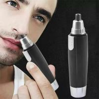 Afeitadora Eléctrica Para Nariz Y Orejas Trimmer De Barba Para Hombres Y Mujeres Kit De Limpieza Raspador De Cejas Y Cuello - details 6