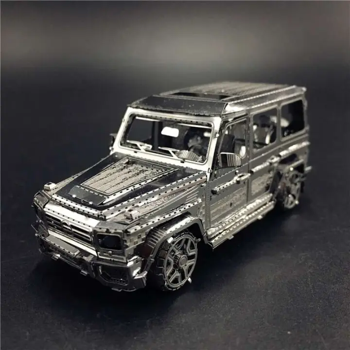 MMZ modelo NANYUAN kit de modelo de Metal 1:50 BZS G500 montaje de vehículo todoterreno DIY 3D corte láser modelo rompecabezas juguetes para adultos - 1