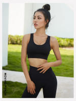 Movimiento de las mujeres deportes Bra Yoga ropa interior push-up corriendo a prueba de golpes a prueba superior HBK - details 8