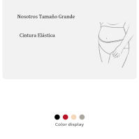 Braguitas Puntilla para Mujer, calidad y suavidad excepcionales, 3 Unidades por color, Tejido: 93% algodón - details 1