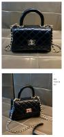 Bolso de textura de alta calidad de la marca Hong Kong2025Nueva Bolsa de Mano Elegante y Versátil Acolchada, Bandolera de Hombro - details 12