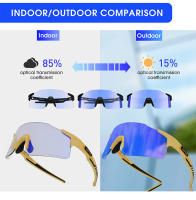 KAPVOE-gafas de sol fotocromáticas para ciclismo, lentes deportivas para bicicleta de montaña, color rojo o azul, para hombre - details 5