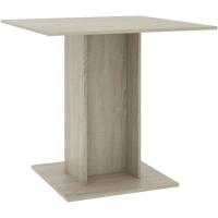 Mesa de Comedor Consola Cocina Bistró Restaurante Salón Sala de Estar Jardín Terraza Hogar Madera Contrachapada Gris Sonoma - details 39
