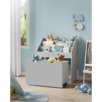 Librería Infantil, Caja de Juguetes Móvil, con Ruedas, Multifuncional, para Habitación - details 3