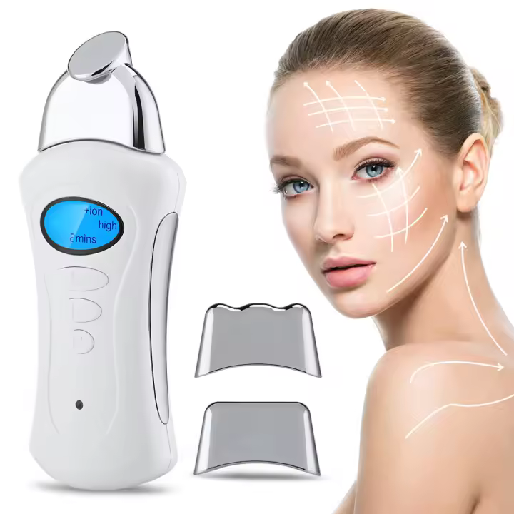 Máquina de Microondas para Levantamiento de Cara y Adelgazamiento del Cuerpo Terapia de Luz Roja Galvánica de Alta Frecuencia Batería Incorporada Herramienta de Masaje Facial - 1