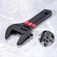 Llave de fregadero ajustable antioxidante, herramientas de reparación antideslizantes de 6 en 8 pulgadas, llave inglesa para grifo de alta dureza y gran apertura, fontanero - details 5