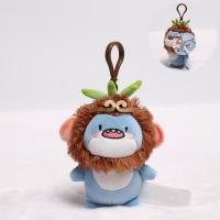 Animal relleno tiburón gordo colgante llavero decoración muñeca suave tiburón llavero de felpa Kawaii adorno colgante colgante de tiburón de dibujos animados - details 1