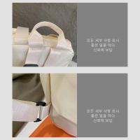 Mochila deportiva de nailon de estilo coreano, bolso de hombro de viaje de gran capacidad de Color sólido, bolso de mano con diseño de nicho, bolsa de Fitness para trabajador de oficina - details 2