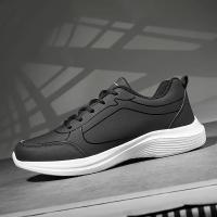 Nuevas zapatillas ligeras para hombre, zapatillas de correr de invierno para hombre, zapatos antideslizantes transpirables para caminar para hombre, zapatos casuales suaves con cordones cálidos - details 5