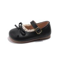 Zapatos de cuero para niños, nuevos zapatos planos para niñas de primavera y otoño con lazo, zapatos informales versátiles de moda de princesa para niños, suela blanda - details 23