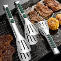 Pinzas de cocina de metal de acero inoxidable, accesorio ergonómico, utensilios de cocina perfectos, aptos para lavavajillas - details 0
