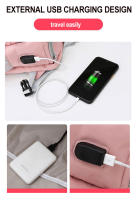 Bolsa de gimnasio USB de 17 pulgadas para mujer, mochila seca y húmeda, bolso de hombro de nailon para mujer - details 6