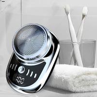 Afeitadora Eléctrica Mini Cortadora de Barba Facial Carga USB con Pantalla Digital - details 5