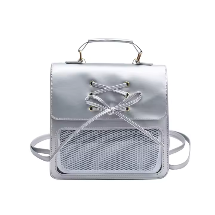 diseño, nuevo estilo, elegante, de mano, lindo, de un solo hombro, mochila, coreano, bolso escolar, mochila - 1