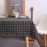 Paño para el hogar y algodón a cuadros a rayas mantel de comedor cocina decorativa Rectangular café cocina fiesta mesa cubierta - details 3