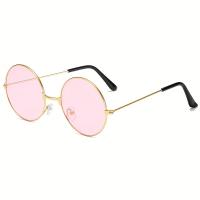 Gafas De Sol De Estilo Retro Para Hombres, Mujeres, Juegos, Fiesas, Regalos, Hippie, Ronda, 90s - details 1
