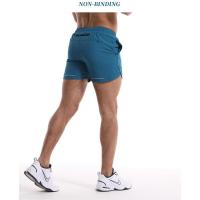 Deportes casuales adiestramiento al aire libre correr fitness gimnasio atlético jogger pantalones cortos para hombres - details 7